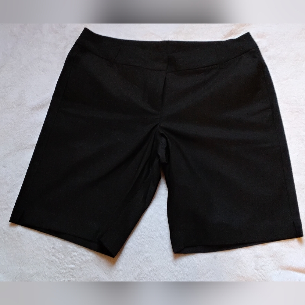 Sleek Black Women's Shorts